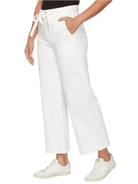 Hudson Wide Leg Belted Women Jeans, Cream, Sizes: 27, 28 & 29 Available, NWT